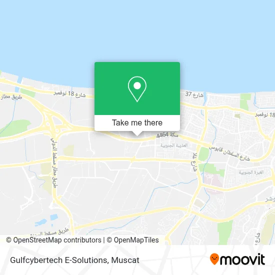 Gulfcybertech E-Solutions map