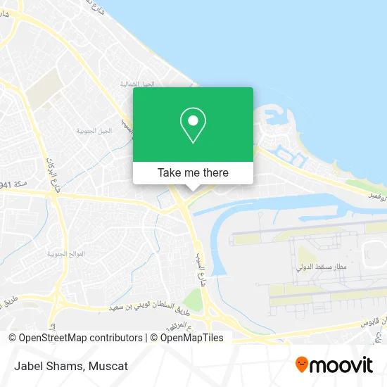 Jabel Shams map