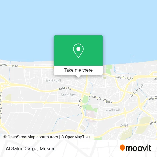 Al Salmi Cargo map