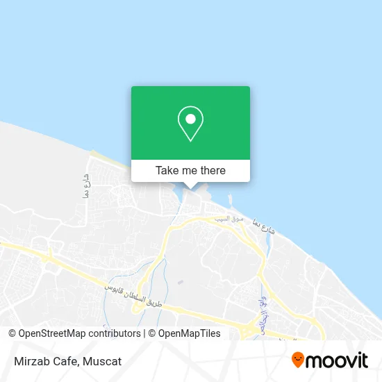 Mirzab Cafe map