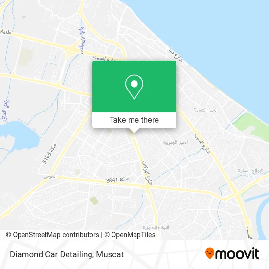 Diamond Car Detailing map