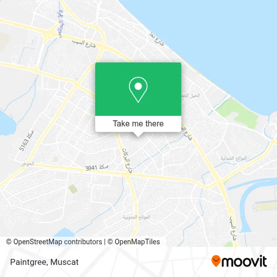 Paintgree map