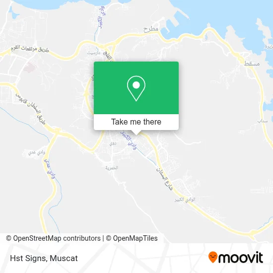 Hst Signs map
