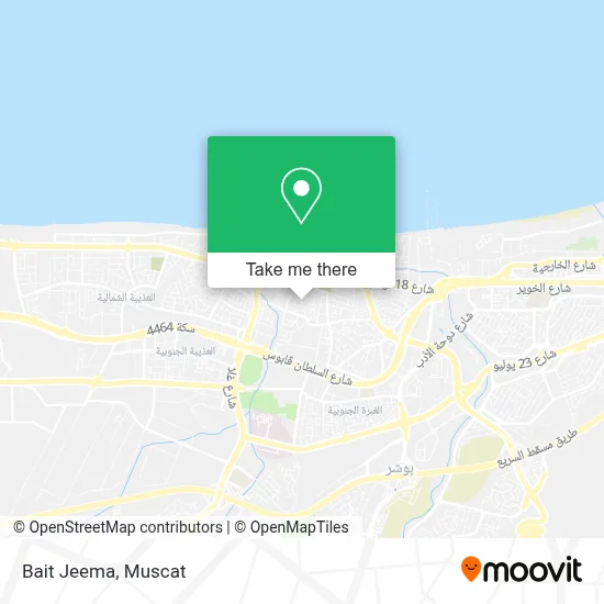 Bait Jeema map
