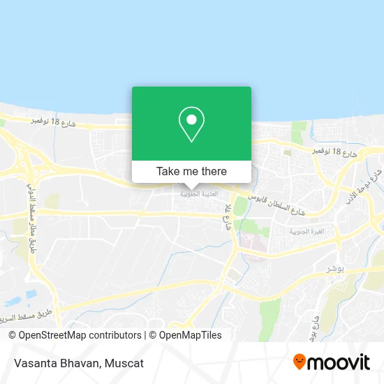 Vasanta Bhavan map