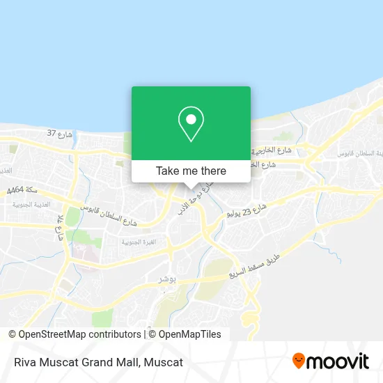 Riva Muscat Grand Mall map