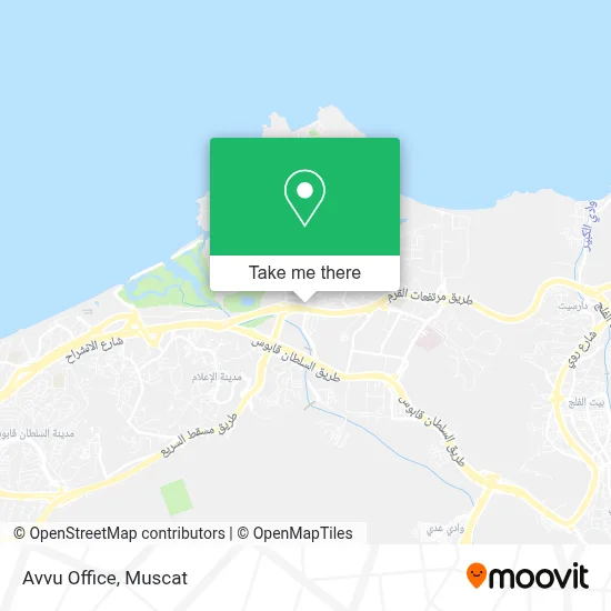 Avvu Office map