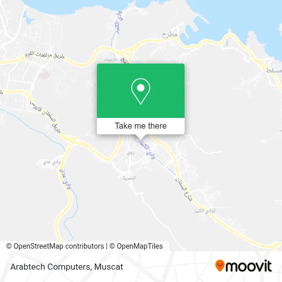 Arabtech Computers map