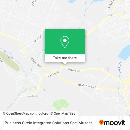 Business Circle Integrated Solutions Spc map