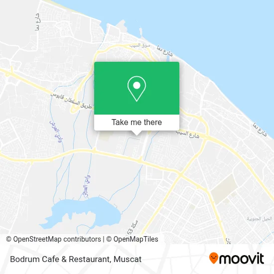 Bodrum Cafe & Restaurant map