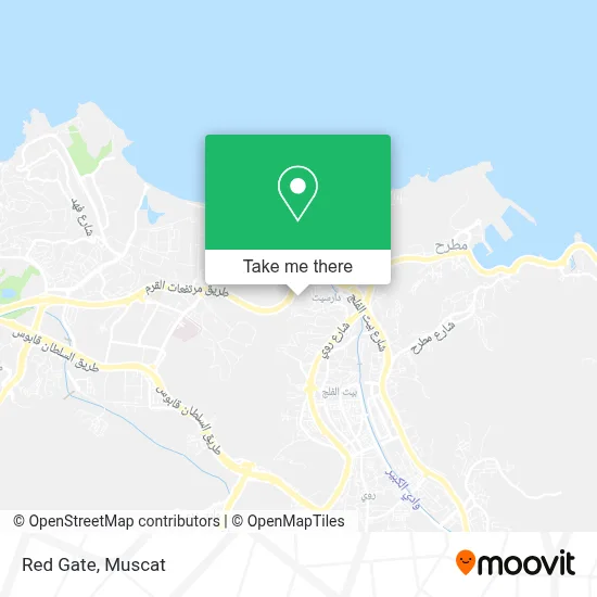 Red Gate map