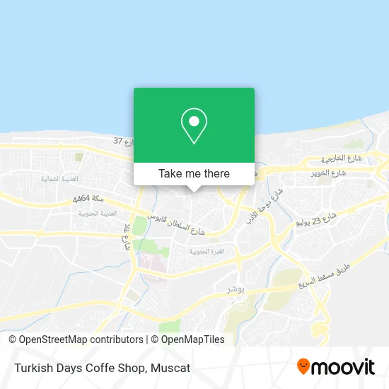 Turkish Days Coffe Shop map