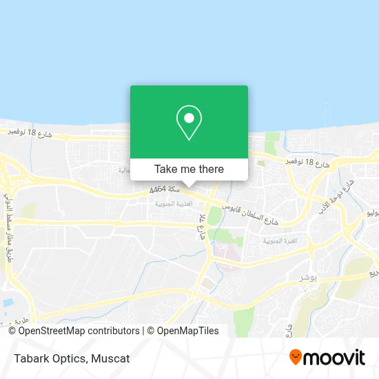Tabark Optics map