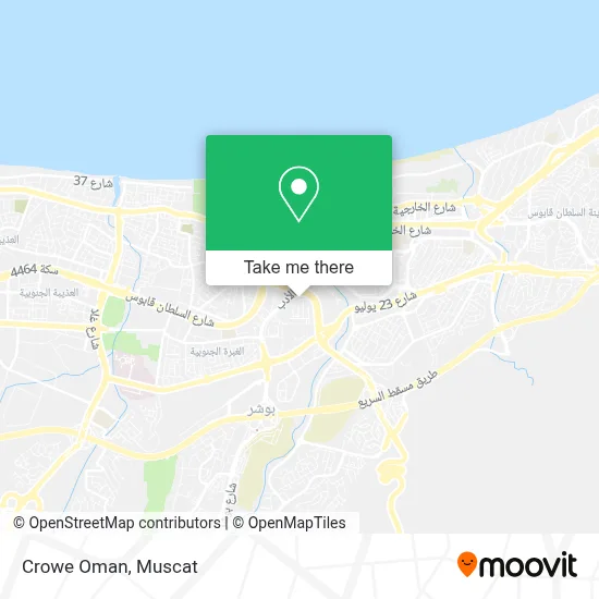 Crowe Oman map