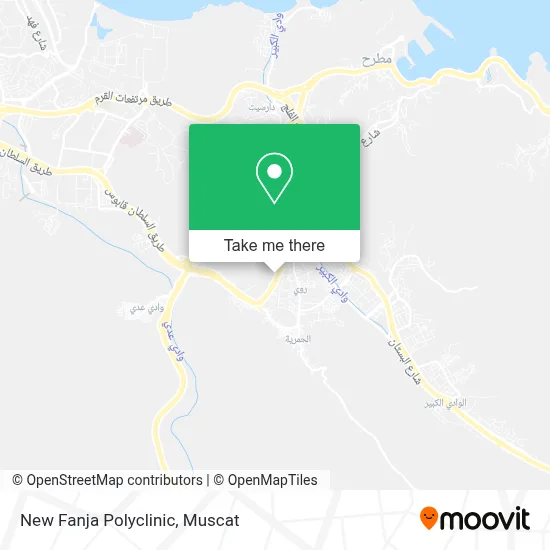 New Fanja Polyclinic map