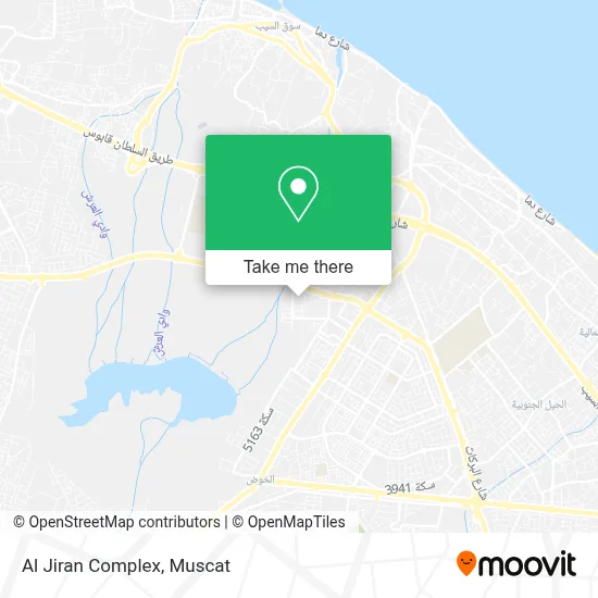 Al Jiran Complex map