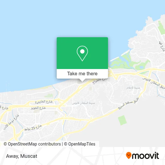 Away map