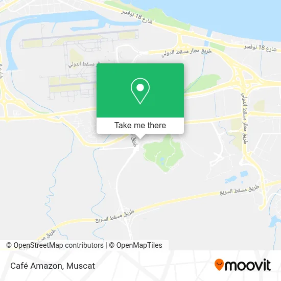 Café Amazon map