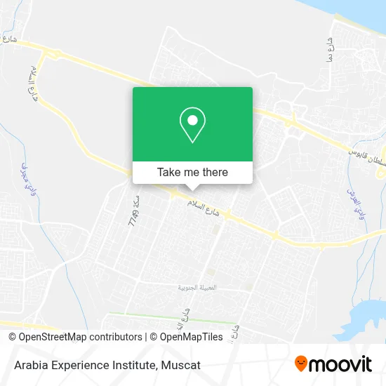 Arabia Experience Institute map