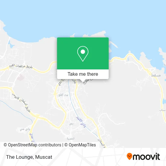 The Lounge map