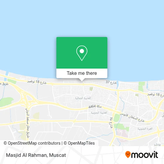 Masjid Al Rahman map