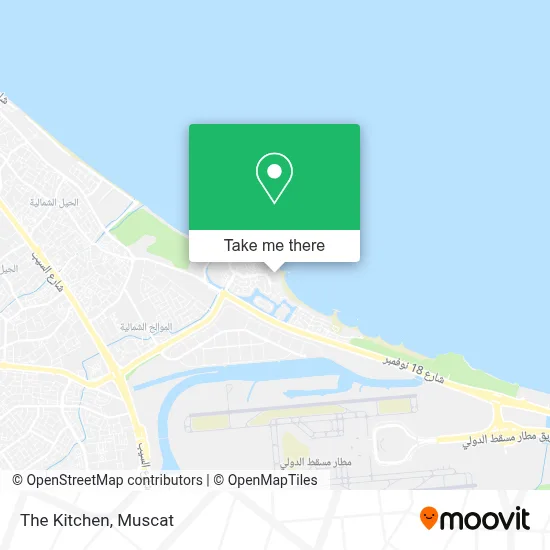 The Kitchen map