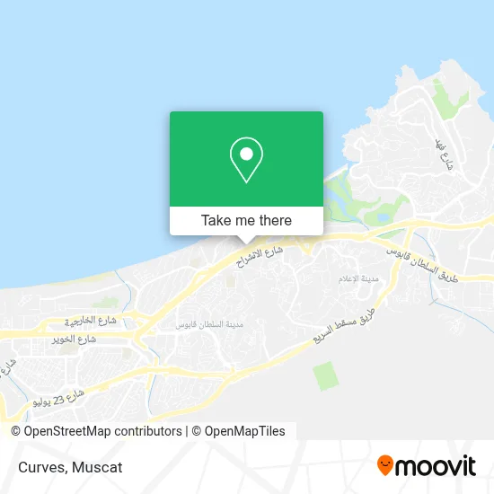 Curves map