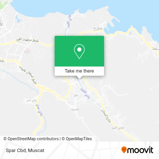 Spar Cbd map