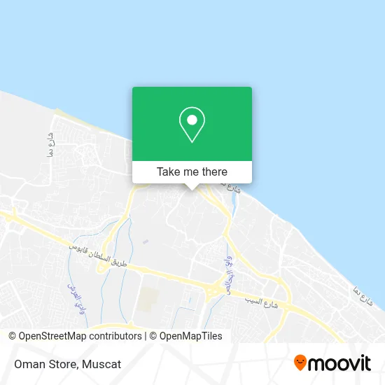 Oman Store map