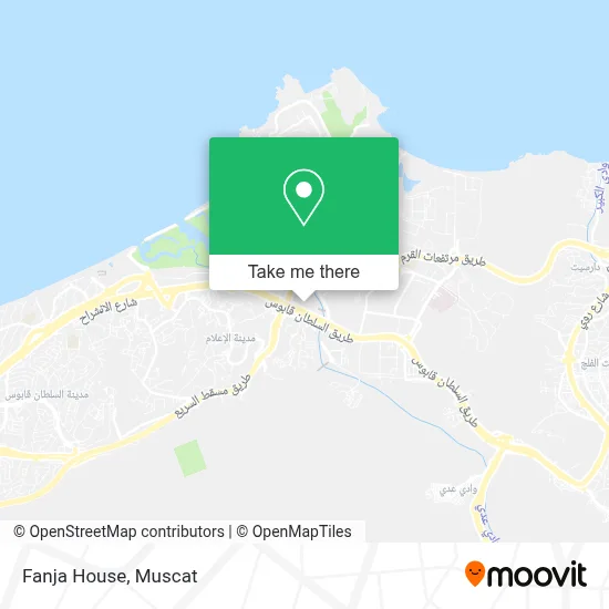 Fanja House map
