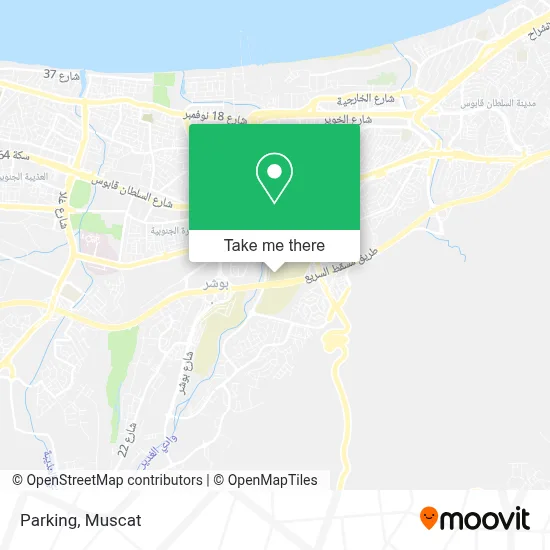 Parking map