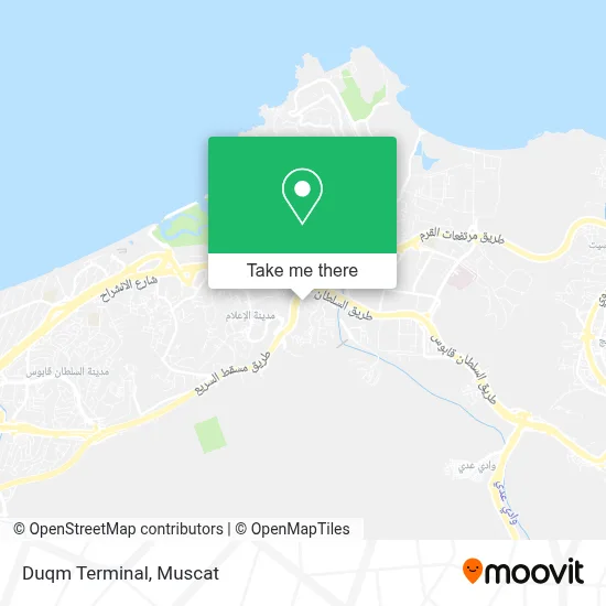 Duqm Terminal map