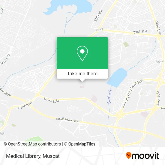 Medical Library map