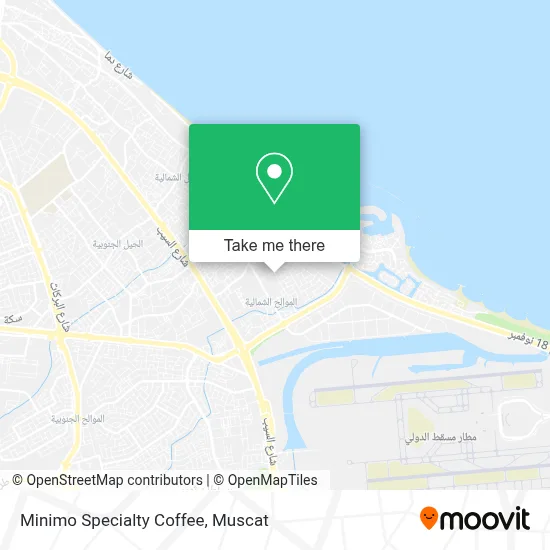 Minimo Specialty Coffee map