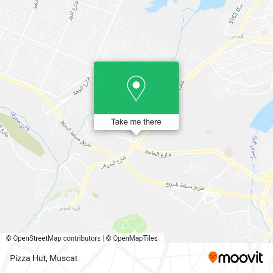Pizza Hut map