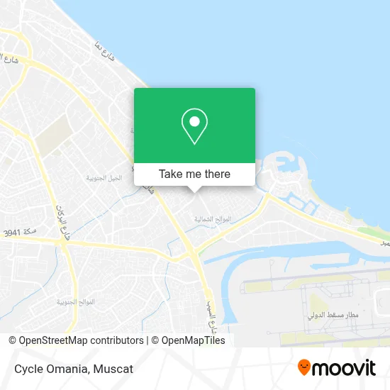 Cycle Omania map