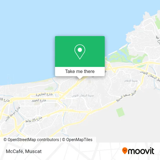 McCafé map