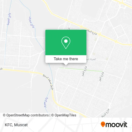 KFC map