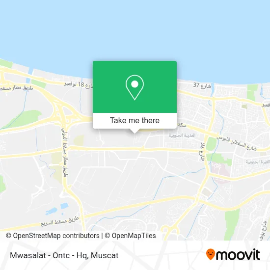 Mwasalat - Ontc - Hq map