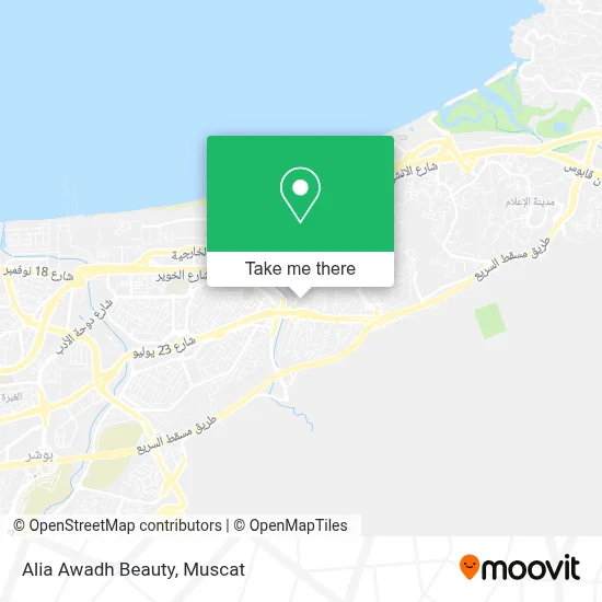 Alia Awadh Beauty map