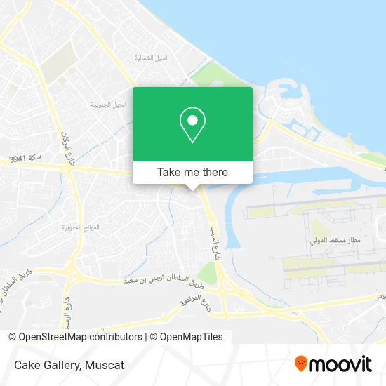 Cake Gallery map