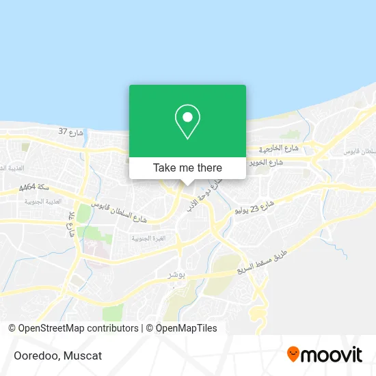 Ooredoo map