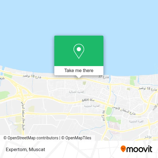 Expertom map