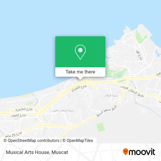 Musical Arts House map