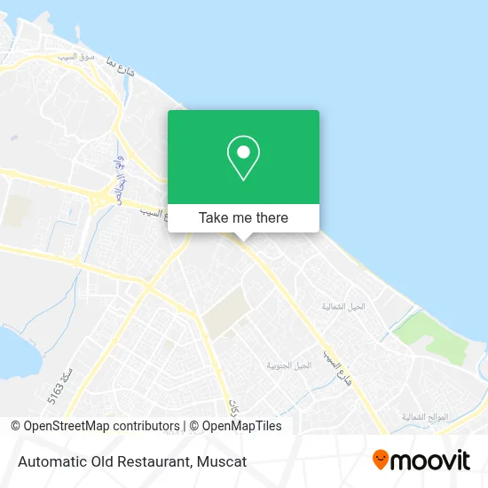 Automatic Old Restaurant map