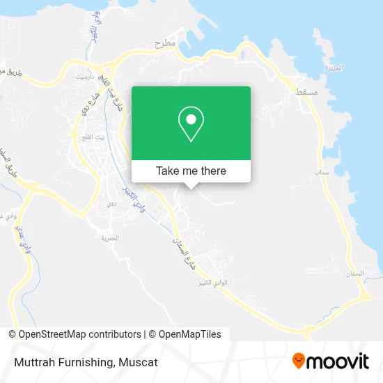 Muttrah Furnishing map