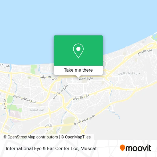 International Eye & Ear Center Lcc map