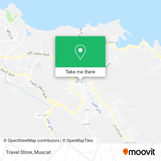 Travel Store map