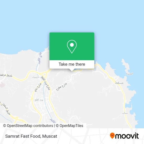 Samrat Fast Food map