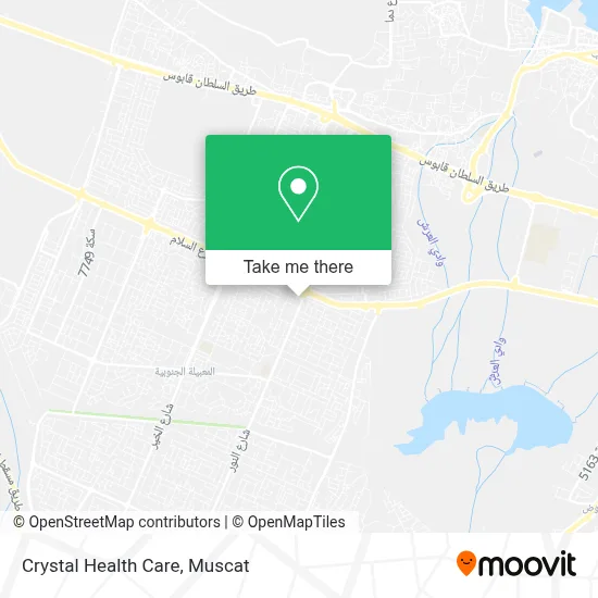 Crystal Health Care map